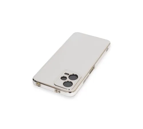 Xiaomi Poco X5 5G Kılıf Volet Silikon - Beyaz