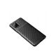 Samsung Galaxy A22 Kılıf Auto Focus Karbon Kapak - Siyah