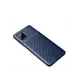 Samsung Galaxy A22 Kılıf Auto Focus Karbon Kapak - Lacivert
