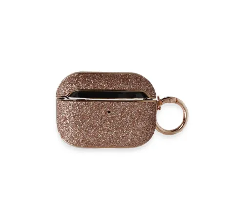 Apple Airpods Pro (1.nesil) Spell Simli Kılıf - Rose Gold