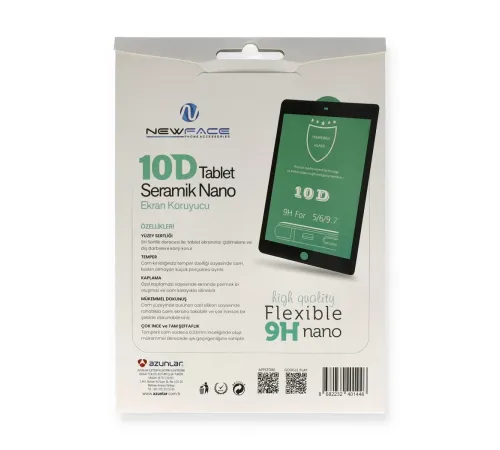Apple iPad 4 9.7 Tablet 10D Seramik Nano
