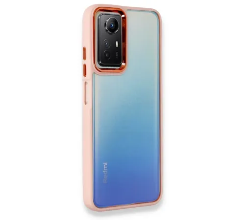 Xiaomi Redmi Note 12S Kılıf Dora Kapak - Pudra