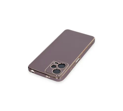 Xiaomi Poco X5 5G Kılıf Volet Silikon - Mor