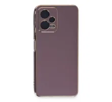 Xiaomi Poco X5 5G Kılıf Volet Silikon - Mor