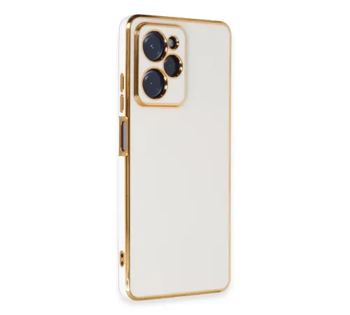Xiaomi Poco X5 Pro 5G Kılıf Volet Silikon - Beyaz