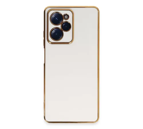 Xiaomi Poco X5 Pro 5G Kılıf Volet Silikon - Beyaz