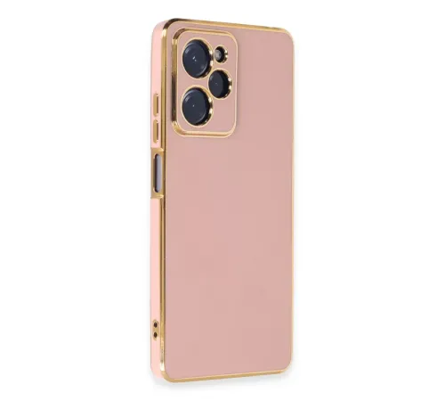 Xiaomi Poco X5 Pro 5G Kılıf Volet Silikon - Pembe