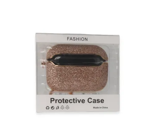 Apple Airpods Pro 2 (2.nesil) Spell Simli Kılıf - Rose Gold