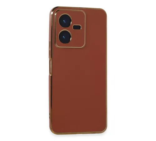 Vivo Y22 2022 Kılıf Volet Silikon - Kırmızı