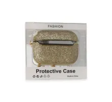 Apple Airpods Pro 2 (2.nesil) Spell Simli Kılıf - Gold