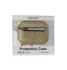 Apple Airpods Pro 2 (2.nesil) Spell Simli Kılıf - Gold
