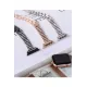 Apple Watch 38mm Live Taşlı Kordon - Siyah