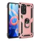 Xiaomi Redmi Note 12S Kılıf Sofya Yüzüklü Silikon Kapak - Rose
