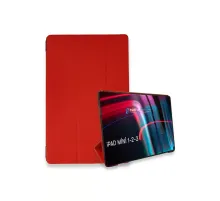 Apple iPad Mini 3 Kılıf Tablet Smart Kılıf - Kırmızı