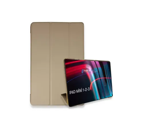 Apple iPad Mini 3 Kılıf Tablet Smart Kılıf - Gold