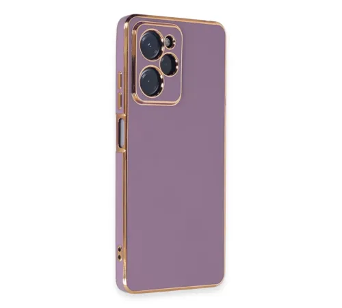 Xiaomi Poco X5 Pro 5G Kılıf Volet Silikon - Mor