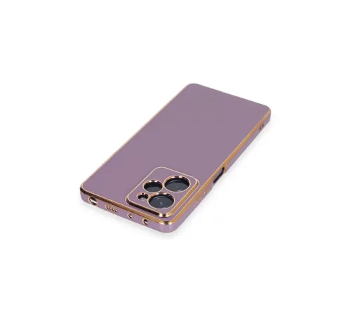 Xiaomi Poco X5 Pro 5G Kılıf Volet Silikon - Mor