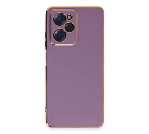 Xiaomi Poco X5 Pro 5G Kılıf Volet Silikon - Mor