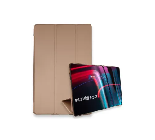 Apple iPad Mini 3 Kılıf Tablet Smart Kılıf - Rose Gold