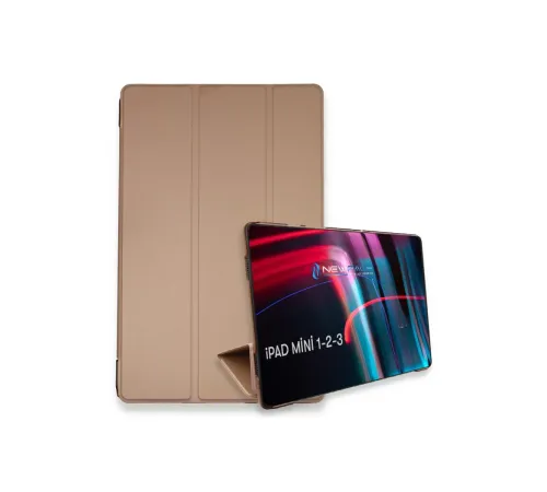 Apple iPad Mini 3 Kılıf Tablet Smart Kılıf - Rose Gold