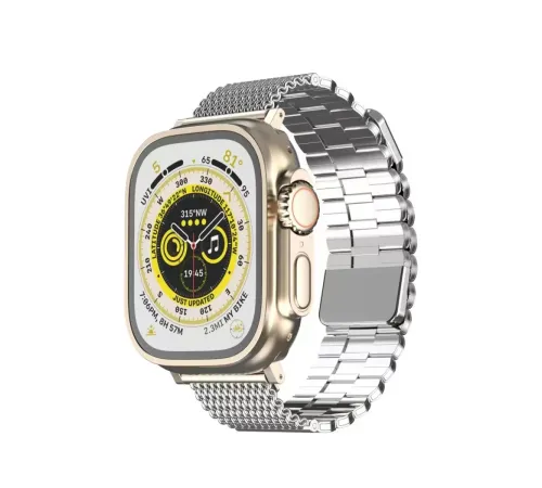 Apple Watch 38mm Ascend Metal Kordon - Gümüş