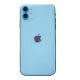 Apple iPhone 11 Neon Fosforlu Kamera Lens - Mavi