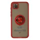 Huawei Y5P Kılıf Montreal Yüzüklü Silikon Kapak - Kırmızı