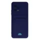 Xiaomi Poco X5 5G Kılıf Kelvin Kartvizitli Silikon - Lacivert