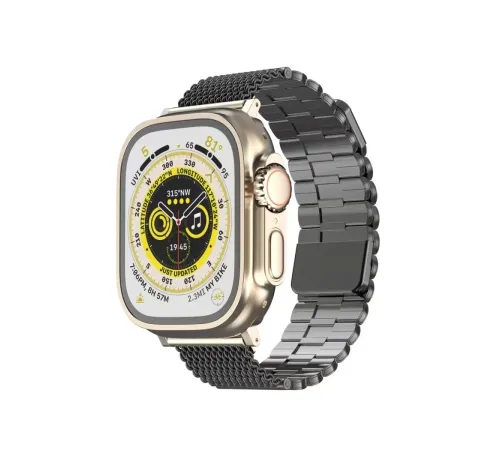 Apple Watch 42mm Ascend Metal Kordon - Gri