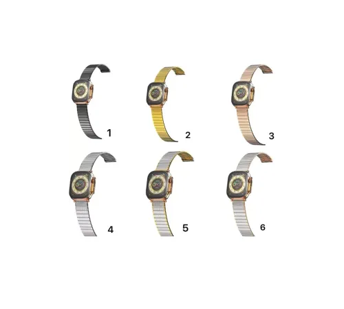 Apple Watch 38mm Made Metal Kordon - Siyah