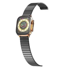 Apple Watch 42mm Made Metal Kordon - Siyah