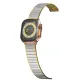 Apple Watch 42mm Made Metal Kordon - Gümüş-Gold