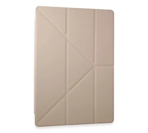 Samsung Galaxy X910 Tab S9 Ultra 14.6 Kılıf Kalemlikli Mars Tablet Kılıfı - Rose Gold