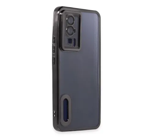 Xiaomi Poco F5 Pro Kılıf Slot Silikon - Siyah