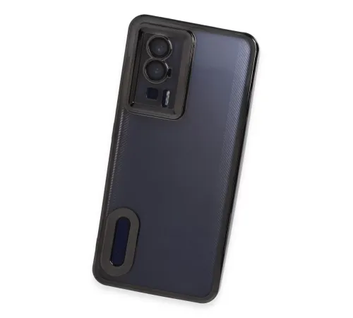 Xiaomi Poco F5 Pro Kılıf Slot Silikon - Siyah