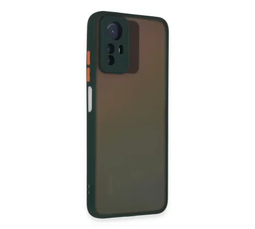 Xiaomi Redmi Note 12S Kılıf Montreal Silikon Kapak - Yeşil