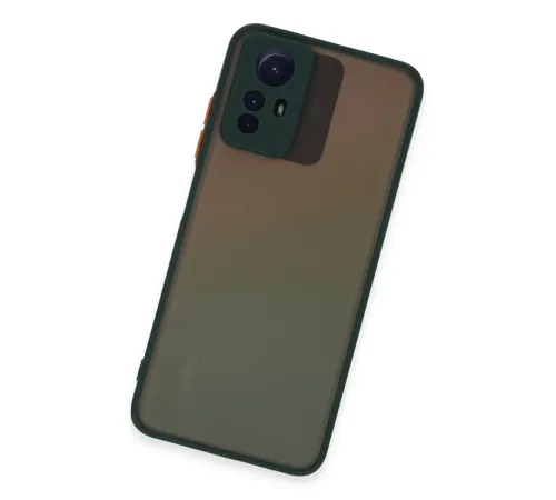 Xiaomi Redmi Note 12S Kılıf Montreal Silikon Kapak - Yeşil