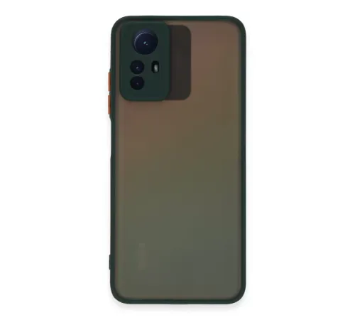 Xiaomi Redmi Note 12S Kılıf Montreal Silikon Kapak - Yeşil