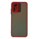 Xiaomi Redmi Note 12S Kılıf Montreal Silikon Kapak - Kırmızı