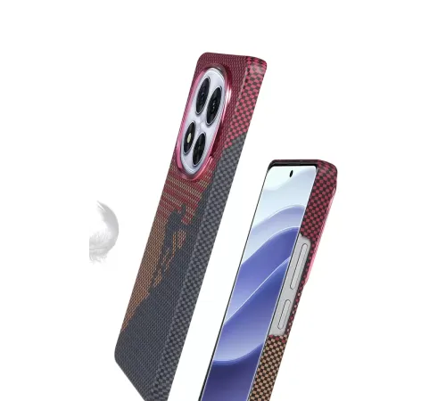 Xiaomi Redmi Note 14 Pro Plus Vega Magsafe Kapak - Kırmızı