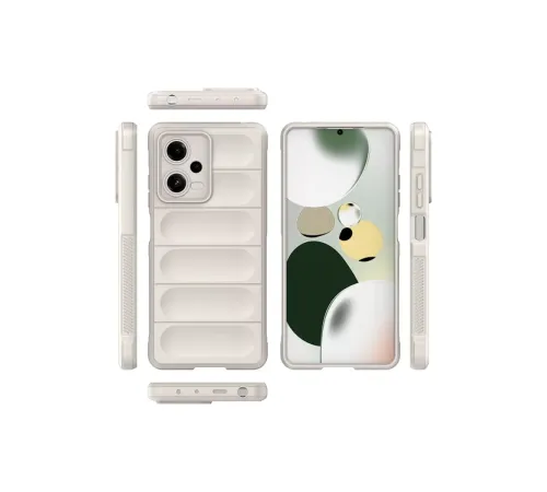 Xiaomi Poco X5 5G Kılıf Optimum Silikon - Krem