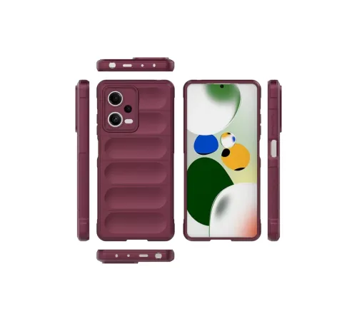 Xiaomi Poco X5 5G Kılıf Optimum Silikon - Bordo