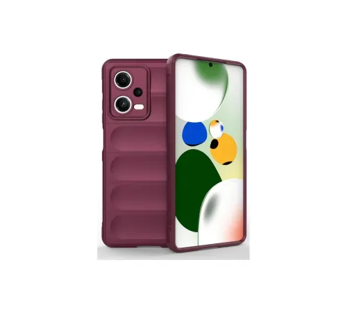 Xiaomi Poco X5 5G Kılıf Optimum Silikon - Bordo