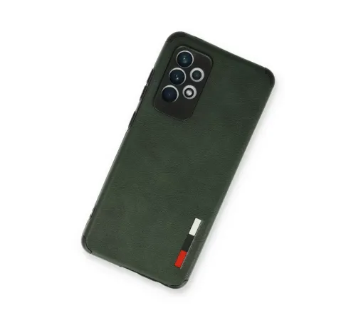 Samsung Galaxy A53 5G Kılıf Loop Deri Silikon - Yeşil