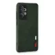Samsung Galaxy A53 5G Kılıf Loop Deri Silikon - Yeşil