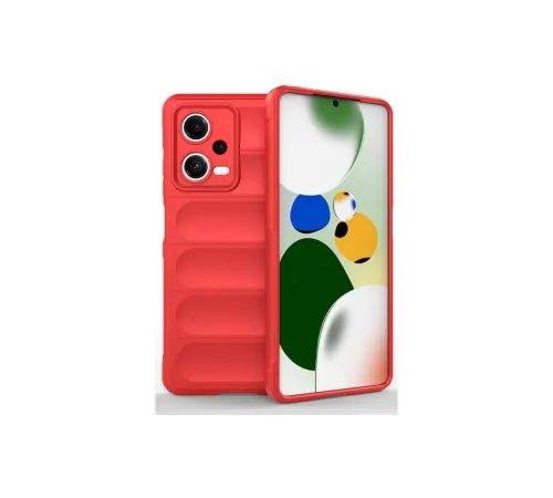 Xiaomi Poco X5 5G Kılıf Optimum Silikon - Kırmızı