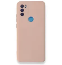 General Mobile GM 21 Plus Kılıf Nano içi Kadife Silikon - Pudra