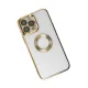 Apple iPhone 14 Pro Kılıf Slot Silikon - Gold