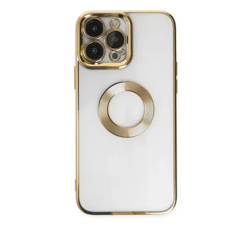 Apple iPhone 14 Pro Kılıf Slot Silikon - Gold