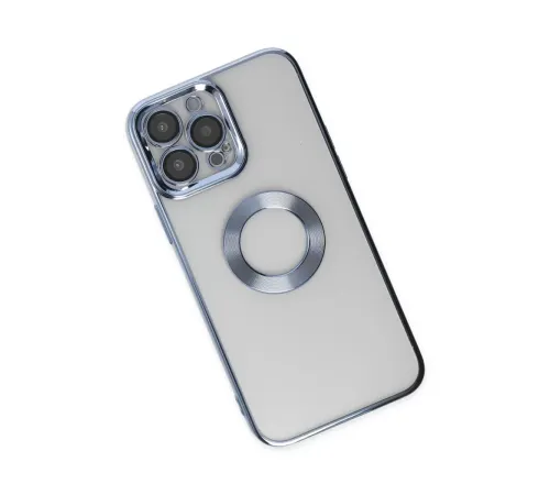 Apple iPhone 14 Pro Kılıf Slot Silikon - Sierra Blue